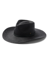 Lazo Panama Straw Cowboy in Black