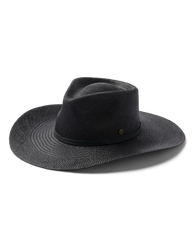Lazo Panama Straw Cowboy in Black
