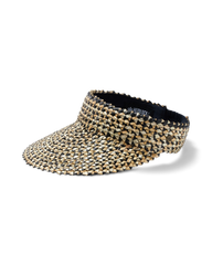 Capri Visor in Pepper