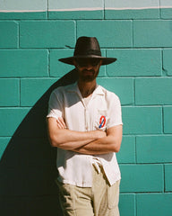 Sloan Fedora in Onyx