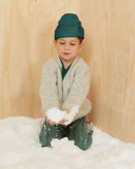 Kids Ranger Beanie in Emerald