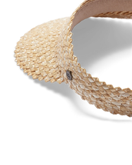 Capri Visor in Blonde - Big Kids