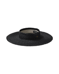 Tropez Visor in Onyx