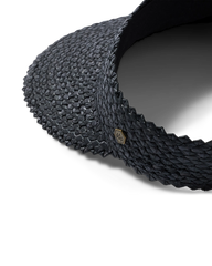 Capri Visor in Onyx