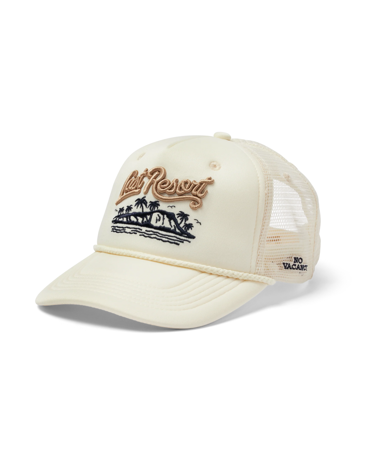 Last Resort Foam Trucker in Bone