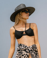 Las Olas Packable Lifeguard in Black