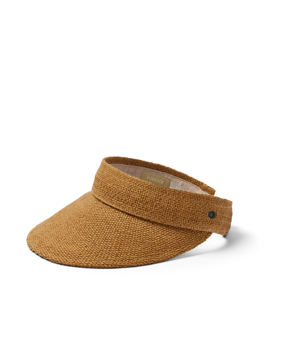 Perla Packable Visor in Tan