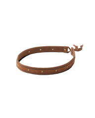 Leather Hat Band in Brown