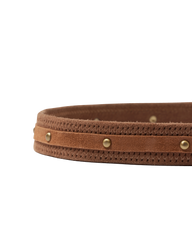 Leather Hat Band in Brown